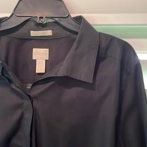 Chicos No Iron Button Down Shirt